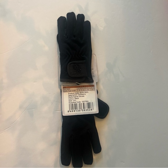 Black Riding Gloves - Picture 3 of 6